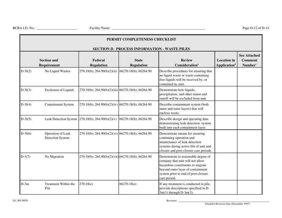 Part B Rcra Hazardous Waste Permit Application - California, Page 36