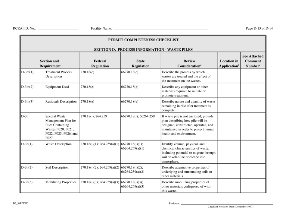 Part B Rcra Hazardous Waste Permit Application - California, Page 37