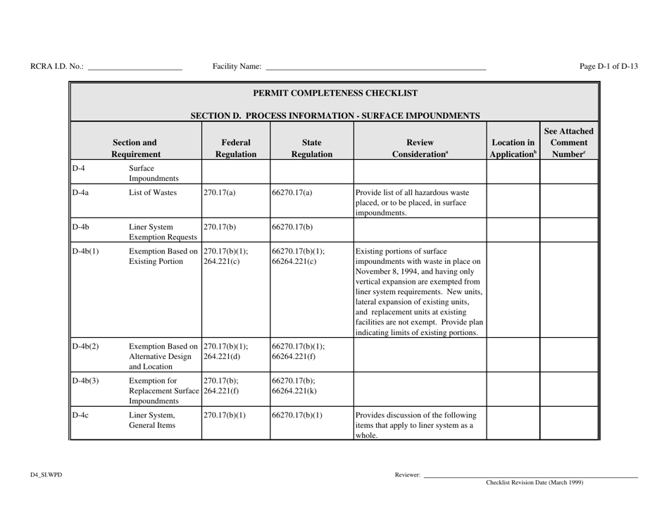 Part B Rcra Hazardous Waste Permit Application - California, Page 39