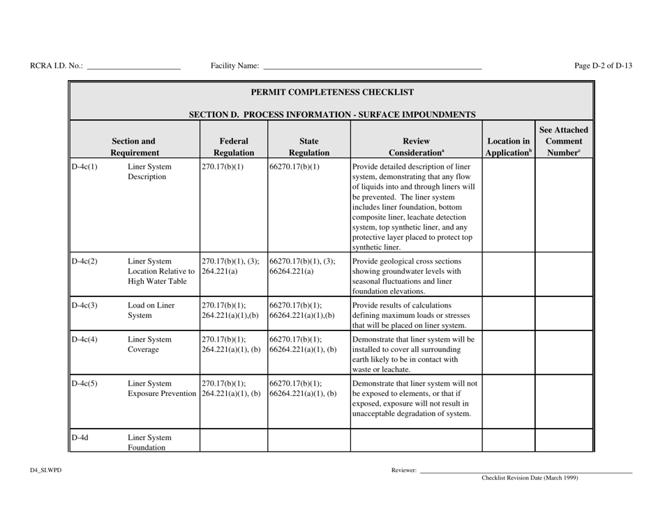Part B Rcra Hazardous Waste Permit Application - California, Page 40