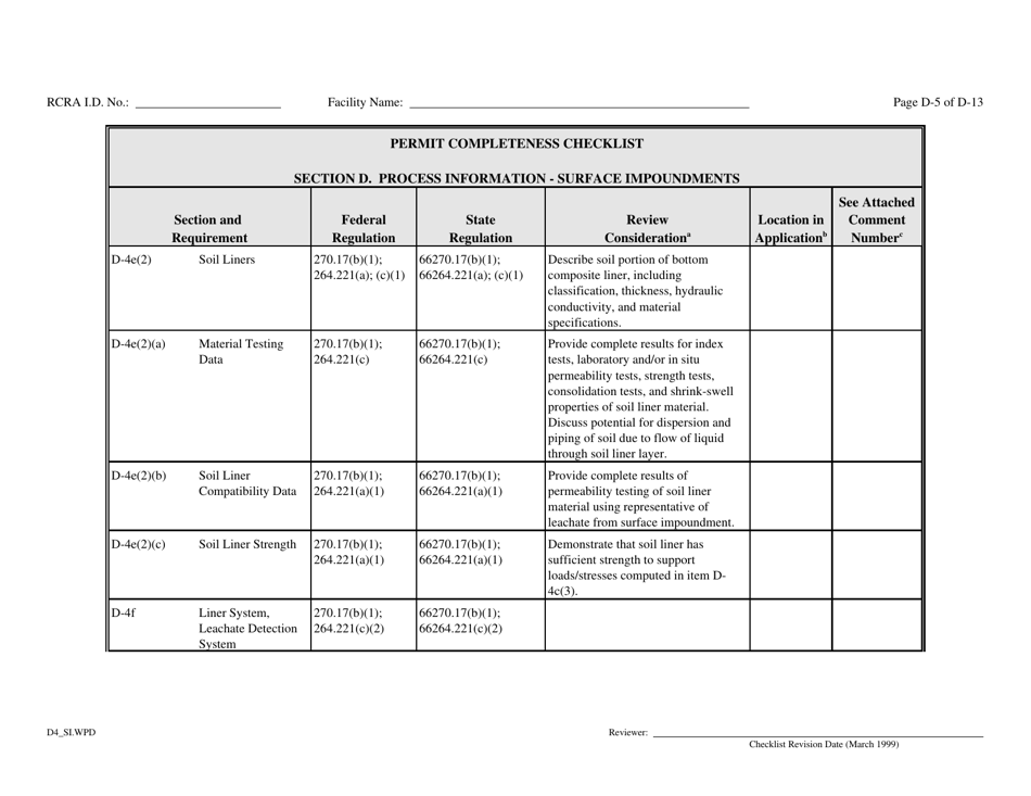 Part B Rcra Hazardous Waste Permit Application - California, Page 43