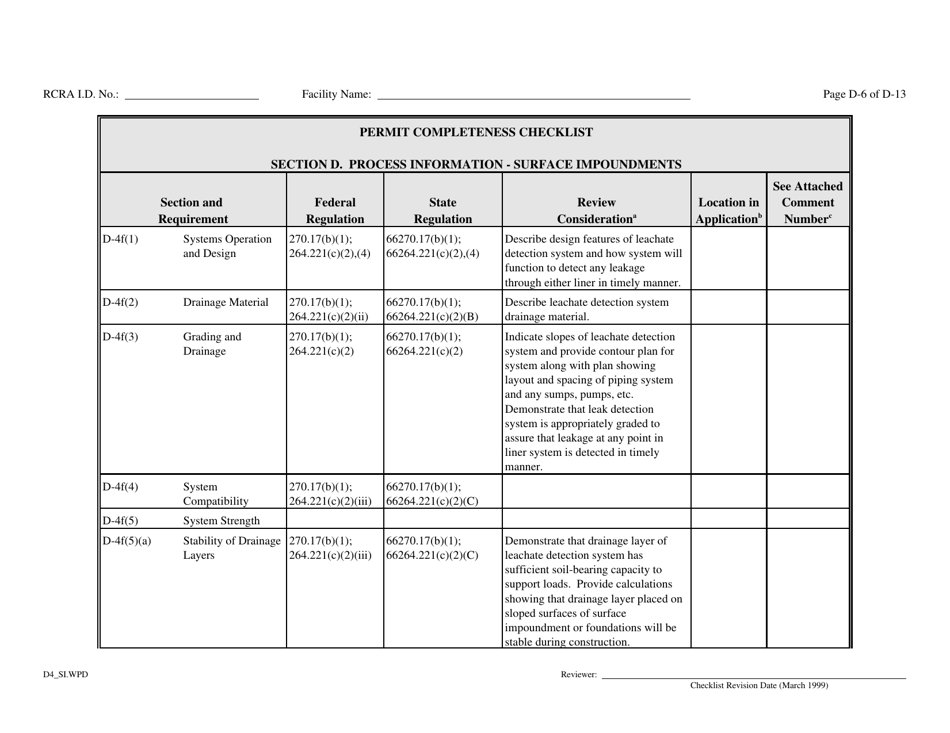 Part B Rcra Hazardous Waste Permit Application - California, Page 44