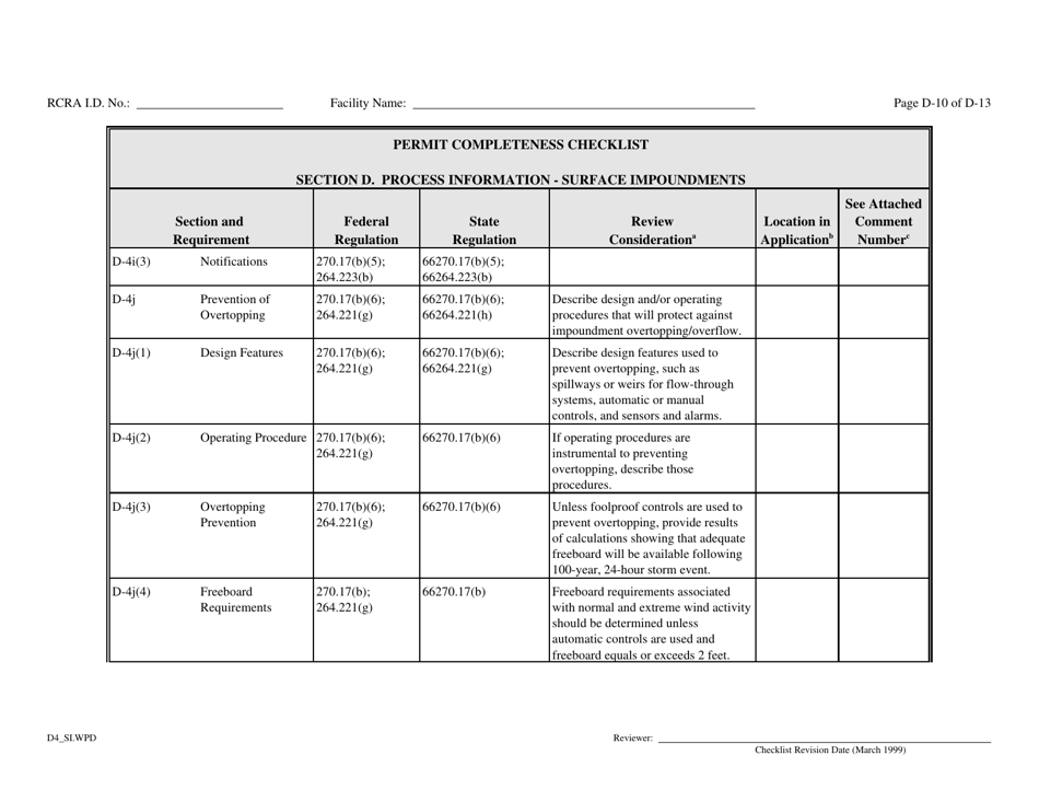 Part B Rcra Hazardous Waste Permit Application - California, Page 48