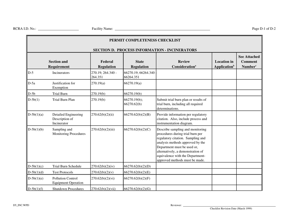 Part B Rcra Hazardous Waste Permit Application - California, Page 52