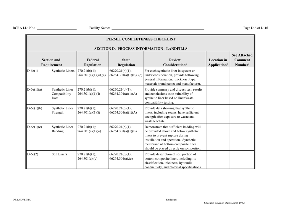 Part B Rcra Hazardous Waste Permit Application - California, Page 59