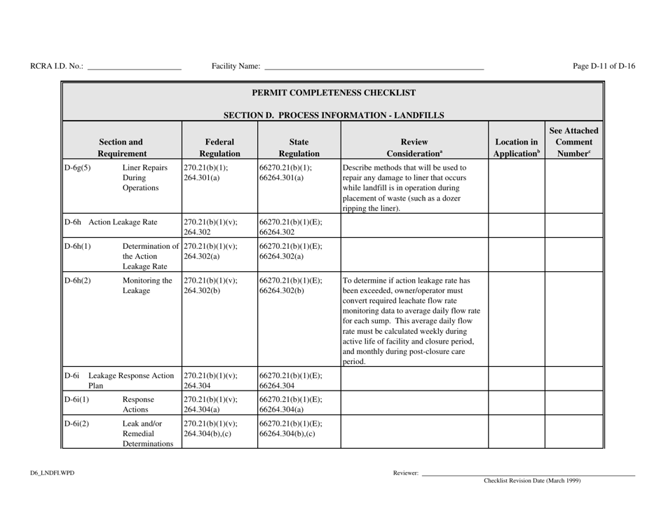 Part B Rcra Hazardous Waste Permit Application - California, Page 64