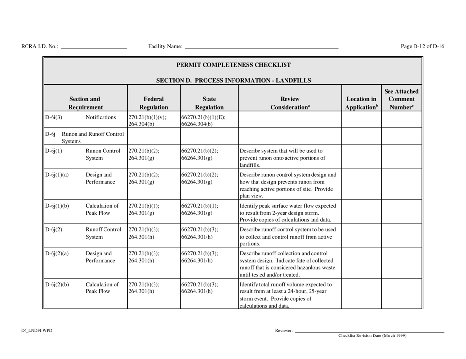 Part B Rcra Hazardous Waste Permit Application - California, Page 65