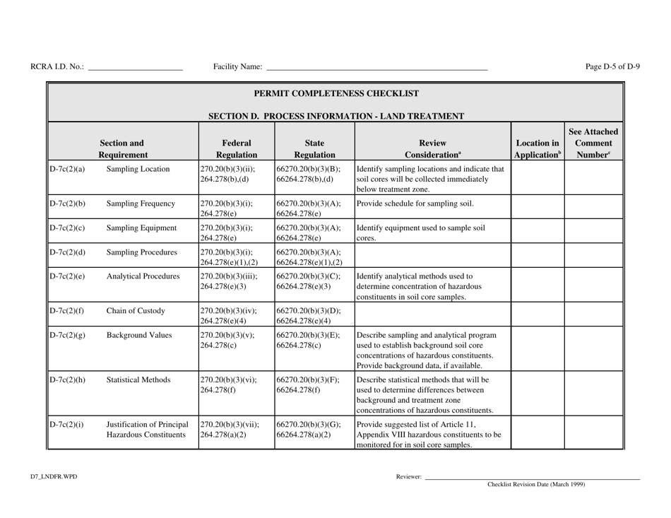 Part B Rcra Hazardous Waste Permit Application - California, Page 74