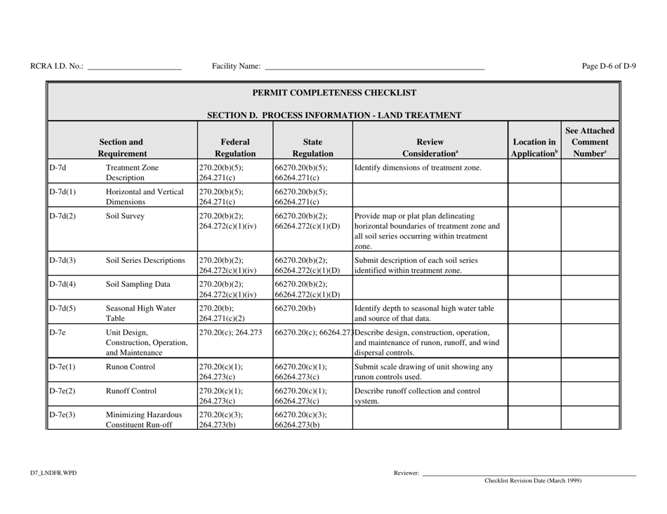 Part B Rcra Hazardous Waste Permit Application - California, Page 75