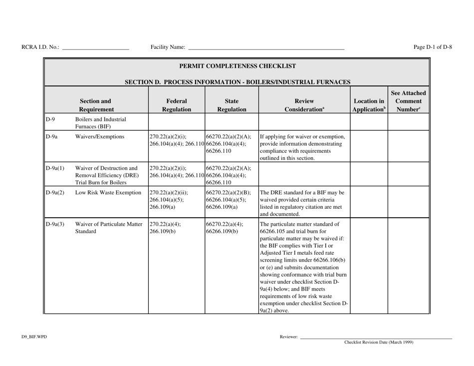 Part B Rcra Hazardous Waste Permit Application - California, Page 80