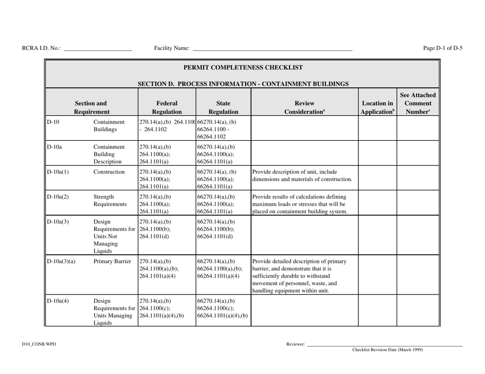 Part B Rcra Hazardous Waste Permit Application - California, Page 88
