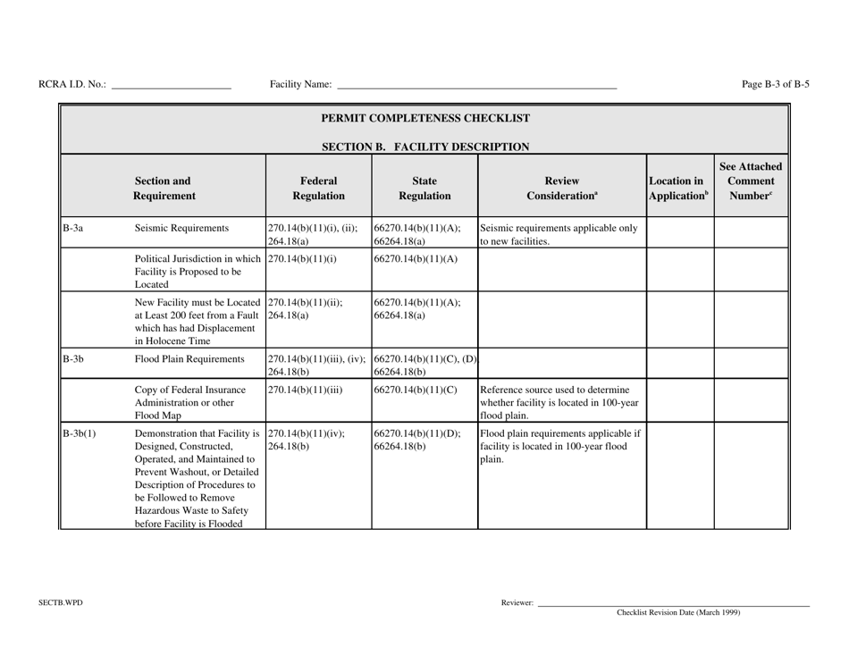 Part B Rcra Hazardous Waste Permit Application - California, Page 8