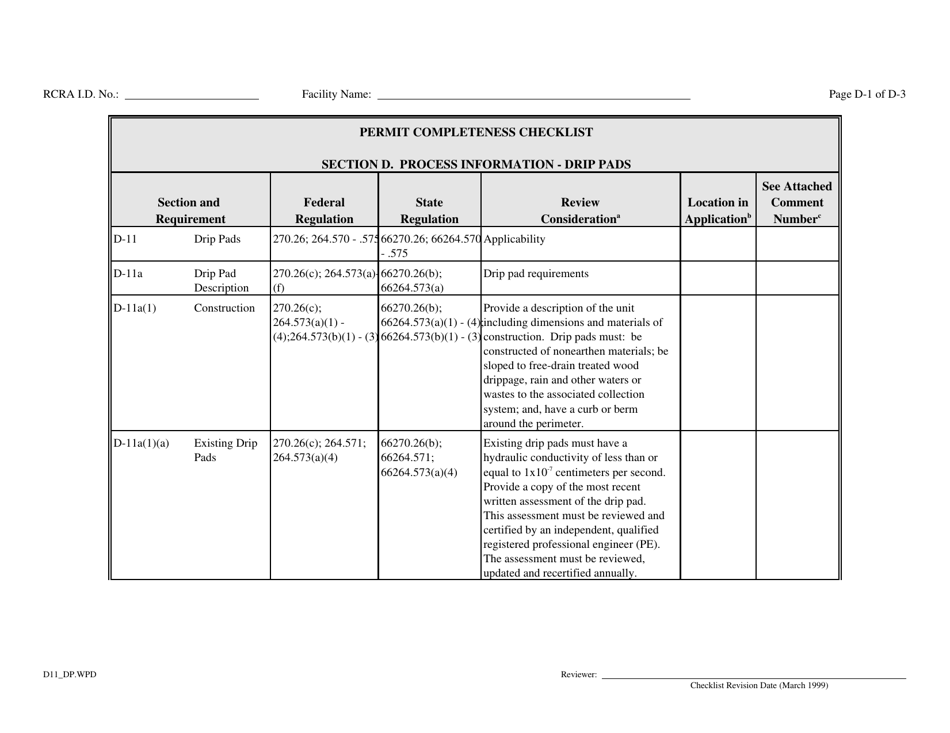 Part B Rcra Hazardous Waste Permit Application - California, Page 93