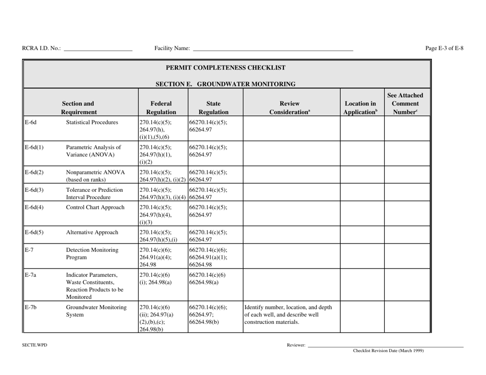 Part B Rcra Hazardous Waste Permit Application - California, Page 98