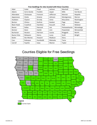 DNR Form 542-0991 Free Tree Seedlings - Iowa, Page 2