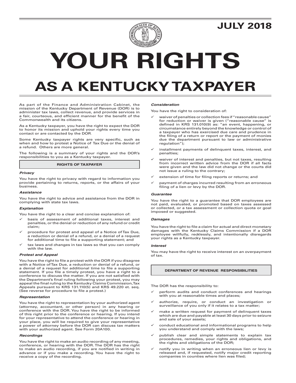 Instructions for Form 720S, 41A720S Kentucky S Corporation Income Tax and Llet Return - Kentucky, Page 23