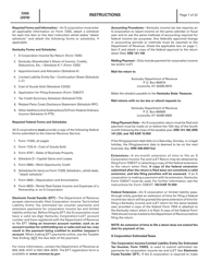 Instructions for Form 720S, 41A720S Kentucky S Corporation Income Tax and Llet Return - Kentucky, Page 7