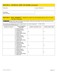 Form DHR/FIA9709 Long-Term Care/Waiver Medical Assistance Application - Maryland, Page 11