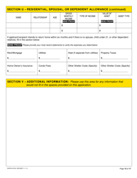 Form DHR/FIA9709 Long-Term Care/Waiver Medical Assistance Application - Maryland, Page 15
