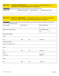 Form DHR/FIA9709 Long-Term Care/Waiver Medical Assistance Application - Maryland, Page 7
