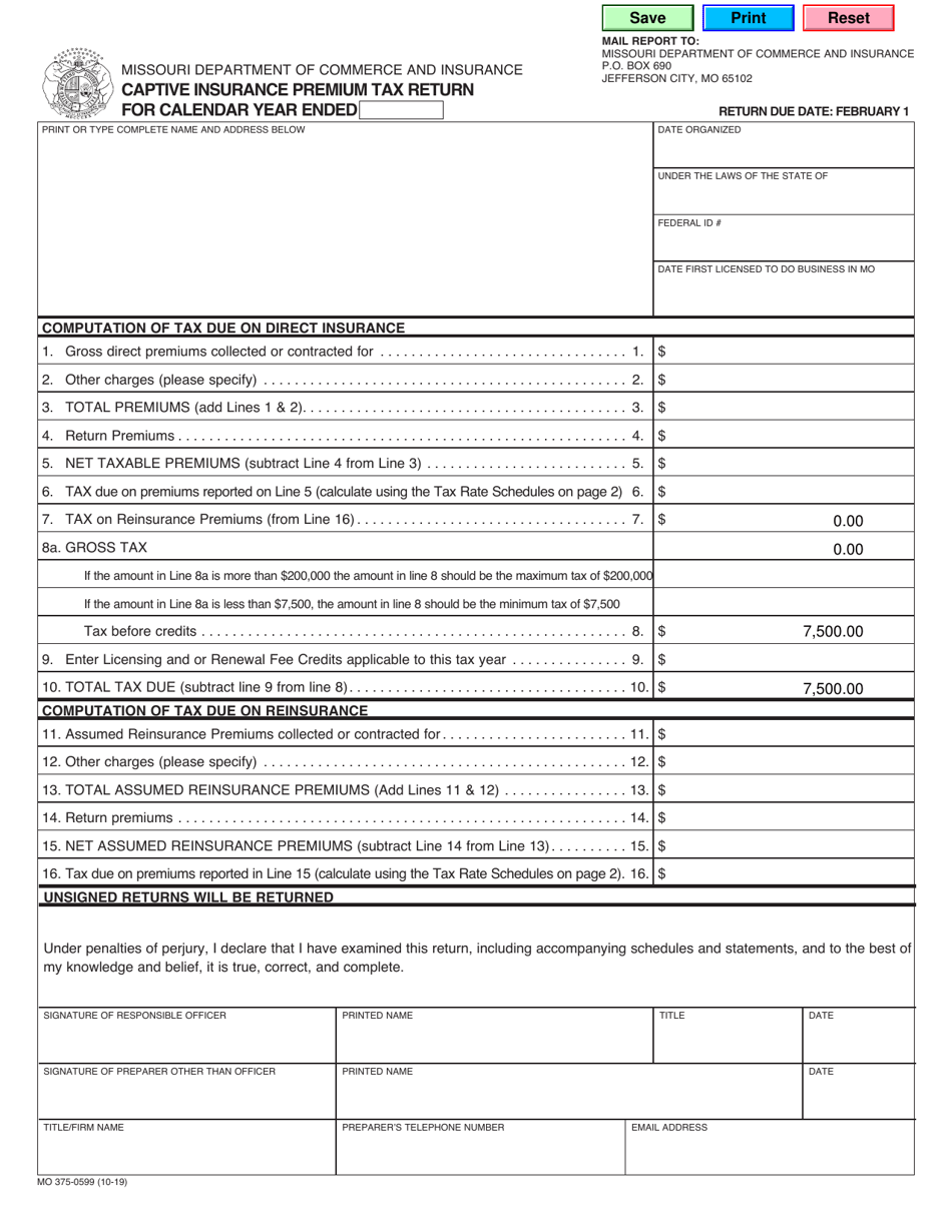 form-mo375-0599-download-fillable-pdf-or-fill-online-captive-insurance