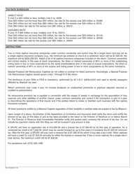 Form MO375-0599 Captive Insurance Premium Tax Return - Missouri, Page 2