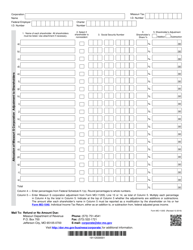 Form MO-1120S S Corporation Income Tax Return - Missouri, Page 3