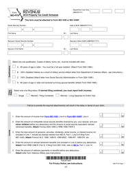 Instructions for Form MO-1040P Individual Income Tax Return and Property Tax Credit Claim/Pension Exemption - Short Form - Missouri, Page 25