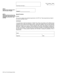 EPA Form 7610-28 Acid Rain Nox Compliance Plan, Page 2