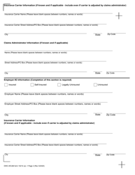 DWC-CA Form 10214 (A) Stipulations With Request for Award - California, Page 2
