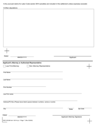 DWC-CA Form 10214 (A) Stipulations With Request for Award - California, Page 7
