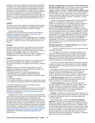 Instructions for IRS Form 2290(SP) Declaracion Del Impuesto Sobre El Uso De Vehiculos Pesados En Las Carreteras, Page 11