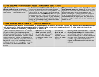 Instrucciones para Formulario De Elegibilidad De Ingresos Para Beneficios De Comidas De Cacfp - Arizona (Spanish), Page 3