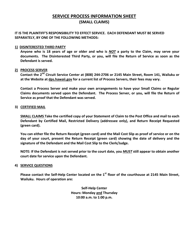 Form 2DC05 (2D-P-303) Statement of Claim and Notice for Security Deposit Disputes - Hawaii, Page 4