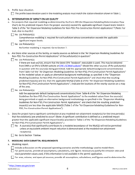 DNR Form 542-0470 Air Dispersion Modeling Checklist for Non-psd Construction Permit Applications - Iowa, Page 6