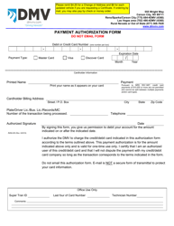 Form DMV22 Change of Address Notification by Mail - Nevada, Page 3
