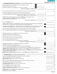 Form T2 Corporation Income Tax Return - Canada, Page 7