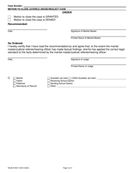Form NHJB-2708-F Motion to Close Juvenile Abuse/Neglect Case - New Hampshire, Page 4