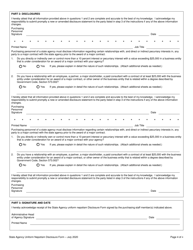 State Agency Uniform Nepotism Disclosure Form - Texas, Page 4