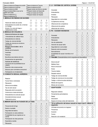 Formulario 3043-S Necesidades Y Cualidades Del Nino Y Del Adolescente (Cans) Para La Salud Mental De 6 a 17 Anos - Texas (Spanish), Page 2