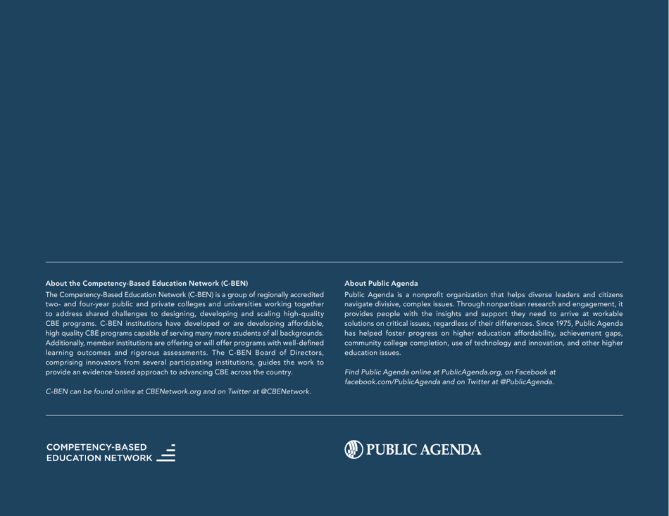 Understanding the Academic Calendar: a Resource Guide - Competency-Based Education Network, Page 16