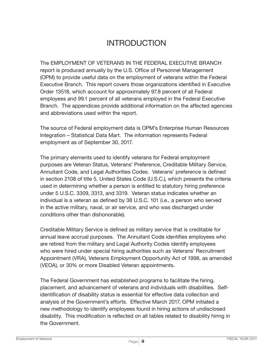 Employment of Veterans in the Federal Executive Branch, Page 3