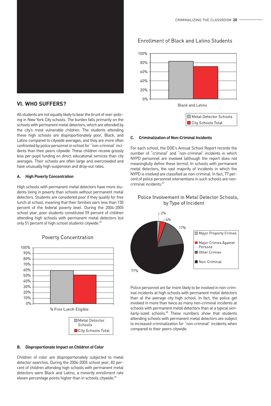 Criminalizing the Classroom: the Over-policing of New York City Schools, Page 21