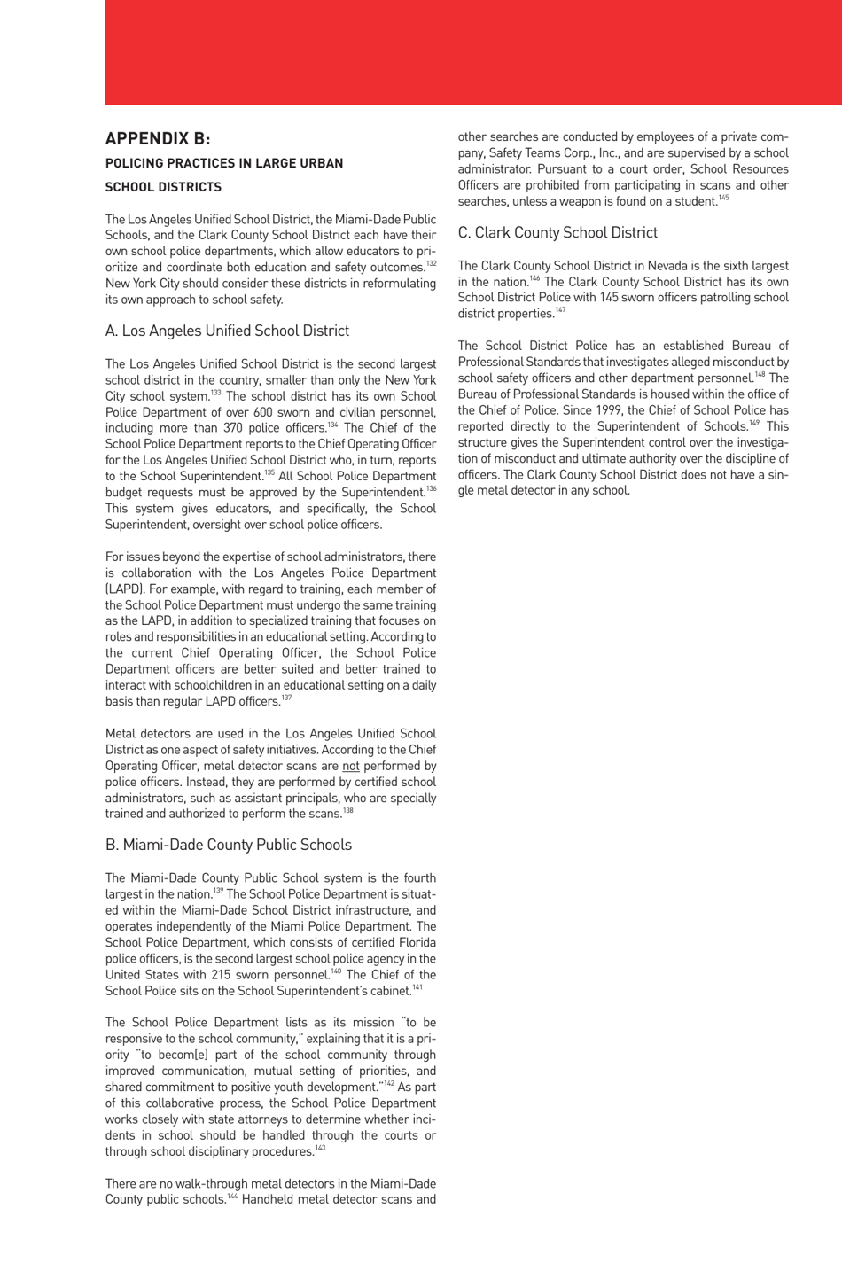 Criminalizing the Classroom: the Over-policing of New York City Schools, Page 32
