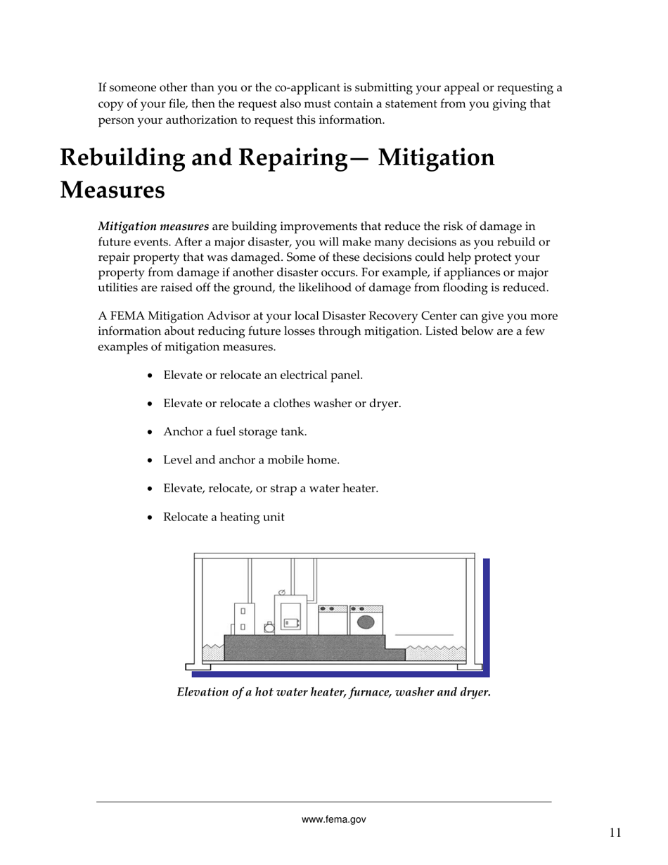 FEMA 545 - Help After a Disaster: Applicants Guide to the Individuals  Households Program, Page 15