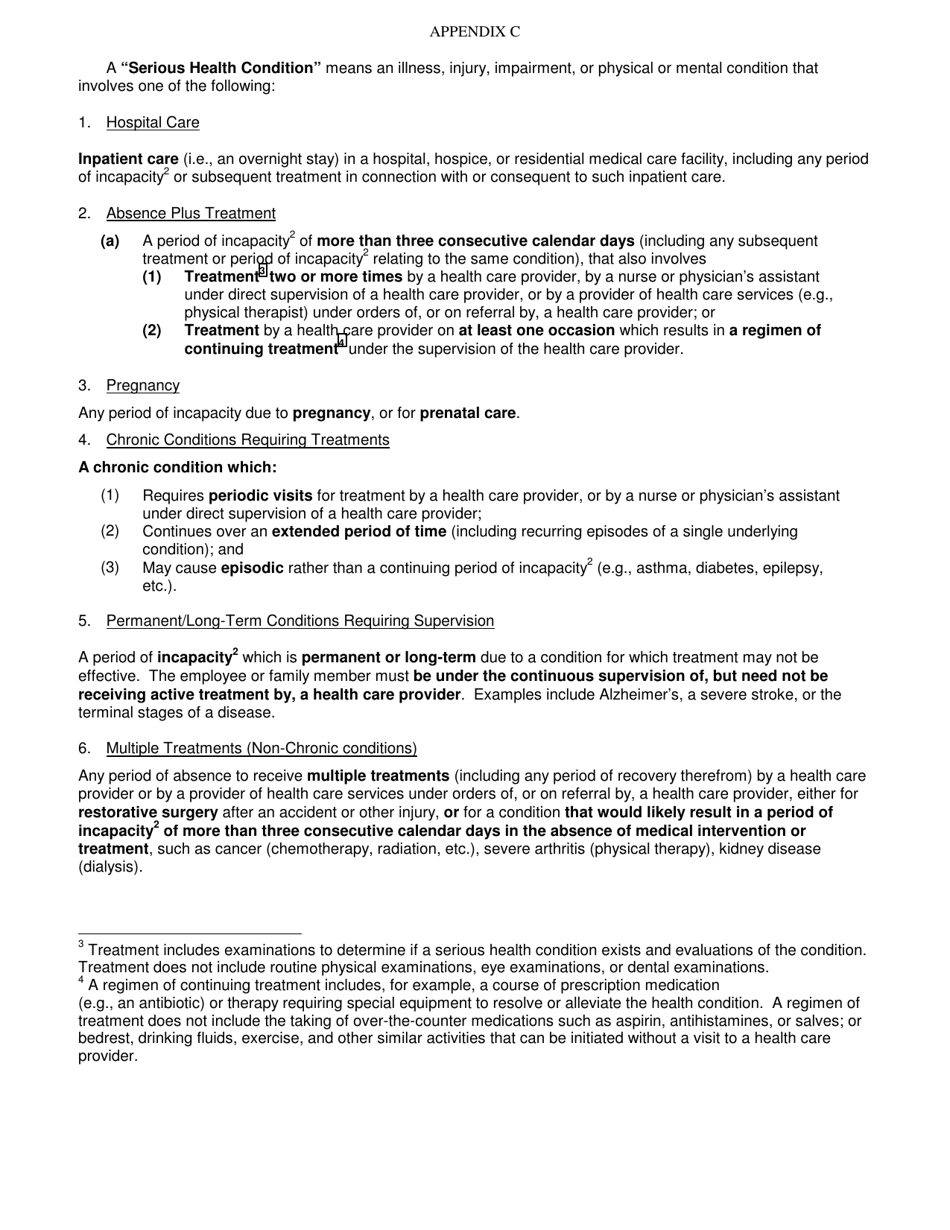 Family and Medical Leave Act and California Family Rights Act Fmla / Cfra Policy and Procedures - California, Page 21