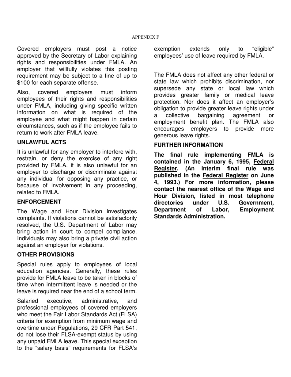 Family and Medical Leave Act and California Family Rights Act Fmla / Cfra Policy and Procedures - California, Page 29