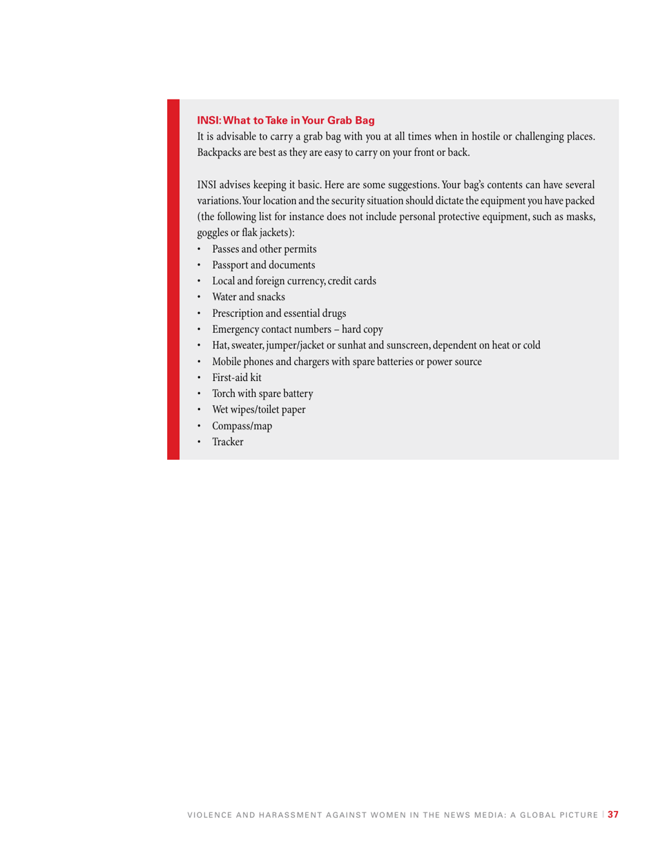Violence and Harassment Against Women in the News Media: a Global Picture - International Womens Media Foundation, Page 39