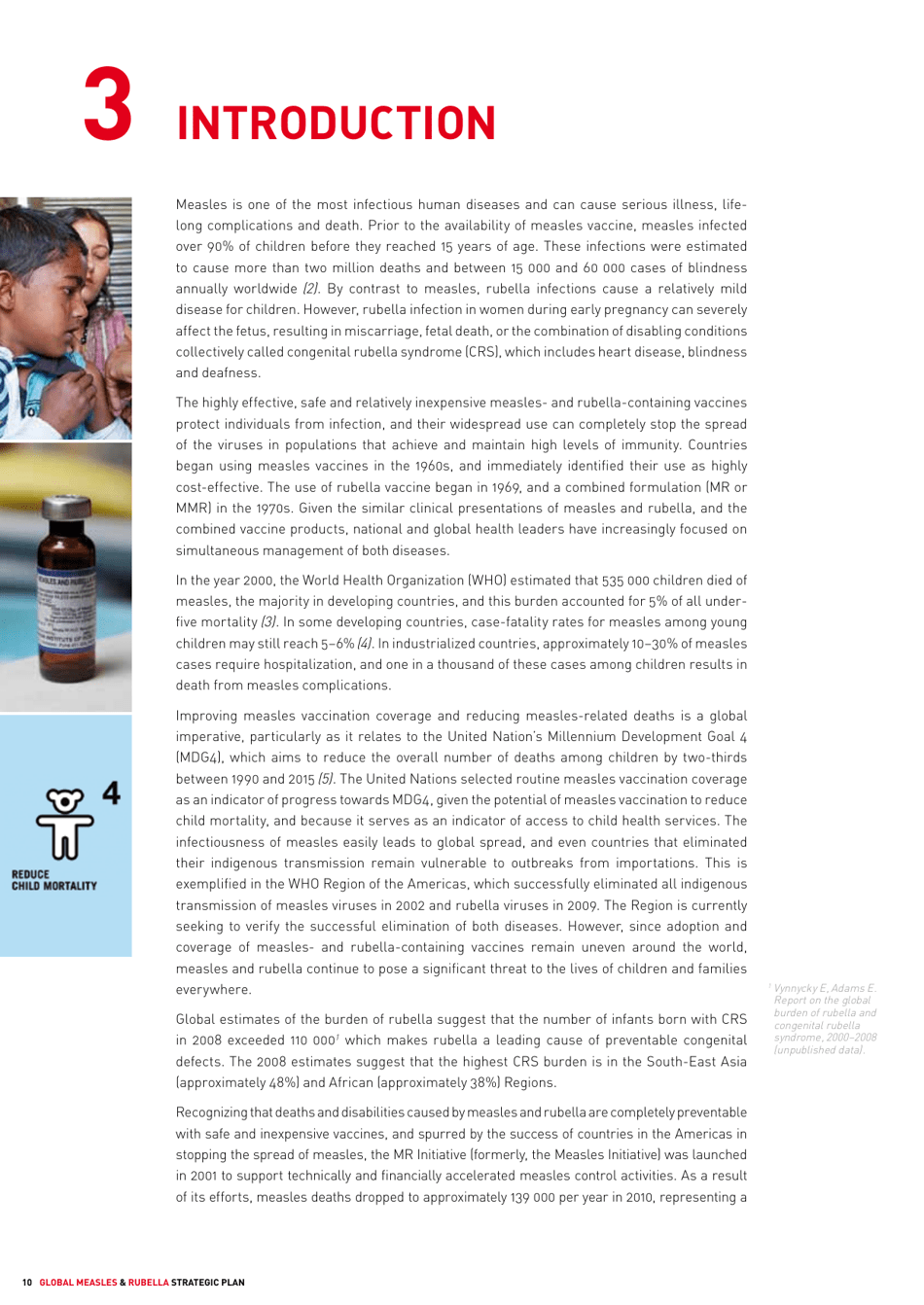 Global Measles and Rubella Strategic Plan: 2012 - 2020, Page 10