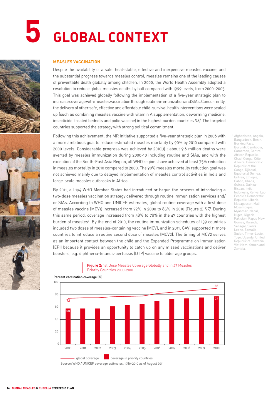 Global Measles and Rubella Strategic Plan: 2012 - 2020, Page 14